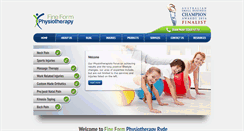 Desktop Screenshot of ffphysiotherapyryde.com.au